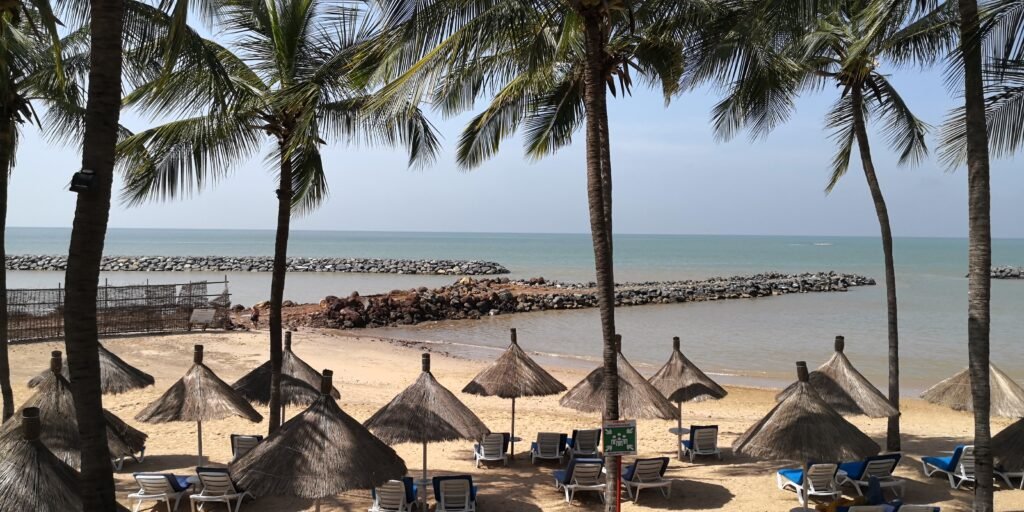 plage au sénégal - saly