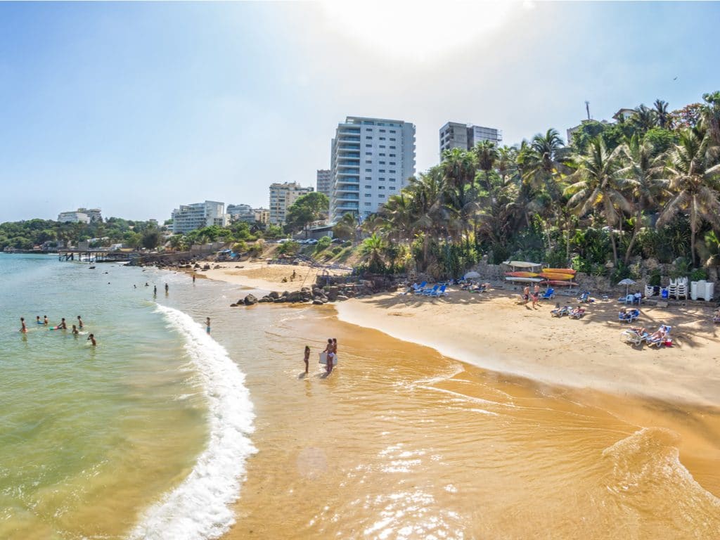 plage au sénégal - ngor